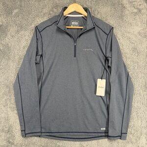 Stio Crester 1/2 Zip Pullover Mens M Mountain Shadow Performance Stretch Hiking